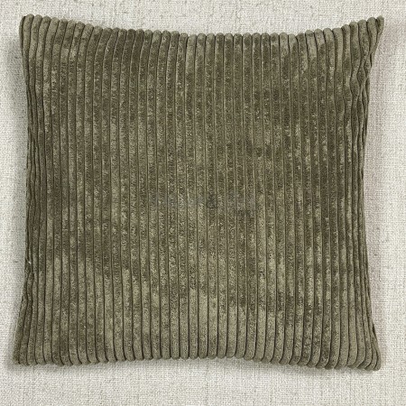 Poszewka Lux-aksamit sztruks 45x45 cm. Popielaty STP-008