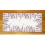 Bieżnik Len Drukowana Vintage Lawenda z Motylem 40x85 cm PF-116