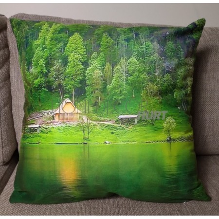 Poszewka drukowana welurowa 40x40 cm paczka 2 szt. PF-05