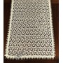 Bieżnik z gipiury 35x70 cm Prostoką Ecru DA-827