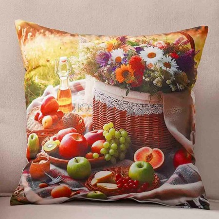 Poszewka drukowana welurowa 40x40 cm PF-120 Cena jest za całą  paczkę 2szt.