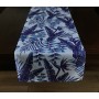 Bieżnik len drukowany 40x140 cm liście bananowca N-2934