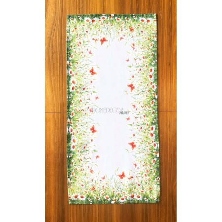 Bieżnik len drukowany 40x85 cm PF-117