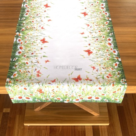 Bieżnik len drukowany 60x120 cm PF-117