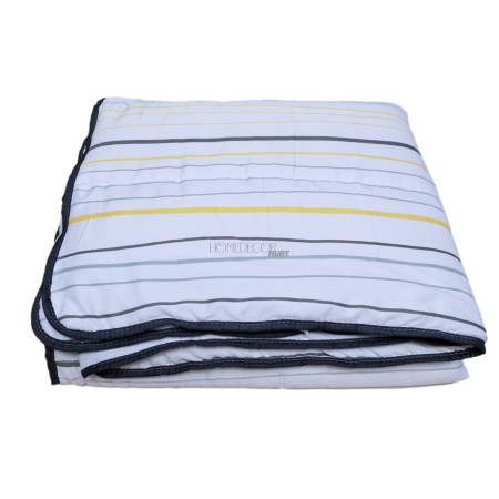 Kołdra Tymon Druk 155X200 Letnia Kolorowe Paski 100 gram/m2 TM-L1