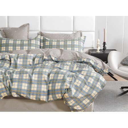 Komplet Pościeli Collection World 100% Bawełna 3 Częściowy 160x200 cm Kod: M1808