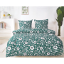 Komplet Pościeli Collection World 100% Bawełna 3 Częściowy 200x220 cm Kod: M1800