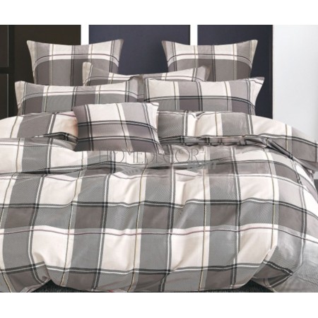 Komplet Pościeli Collection World 100% Bawełna 3 Częściowy 200x220 cm Kod: M1807