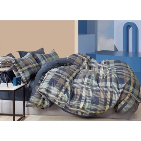 Komplet Pościeli Collection World 100% Bawełna 3 Częściowy 200x220 cm Kod: M1811