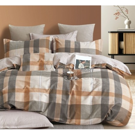Komplet Pościeli Collection World 100% Bawełna 3 Częściowy 200x220 cm Kod: M1815