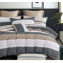 Komplet Pościeli Collection World 100% Bawełna 3 Częściowy 200x220 cm Kod: M1820