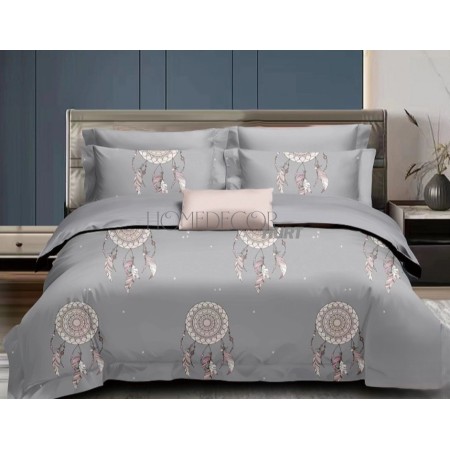 Komplet Pościeli Collection World 100% Bawełna 3 Częściowy 200x220 cm Kod: M1846