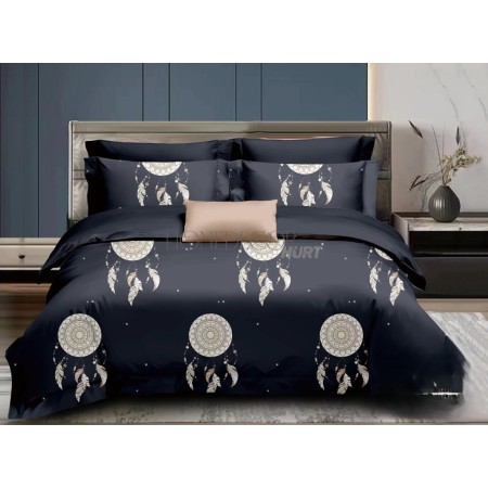 Komplet Pościeli Collection World 100% Bawełna 3 Częściowy 200x220 cm Kod: M1847