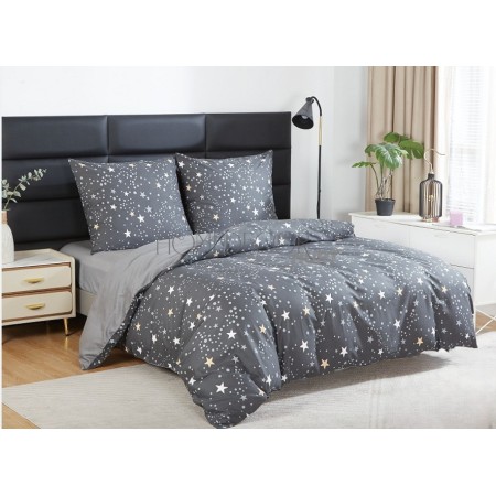 Komplet Pościeli Collection World 100% Bawełna 3 Częściowy 200x220 cm Kod: M1868