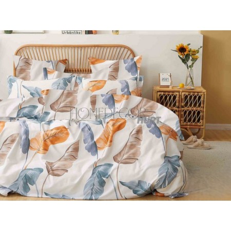 Komplet Pościeli Collection World 100% Bawełna 3 Częściowy 200x220 cm Kod: M1872