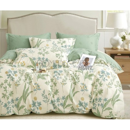 Komplet Pościeli Collection World 100% Bawełna 3 Częściowy 200x220 cm Kod: M1885